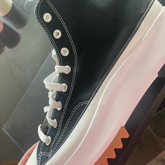 Converse Run Star Hike Sneakers in Black - Picture 4 of 5